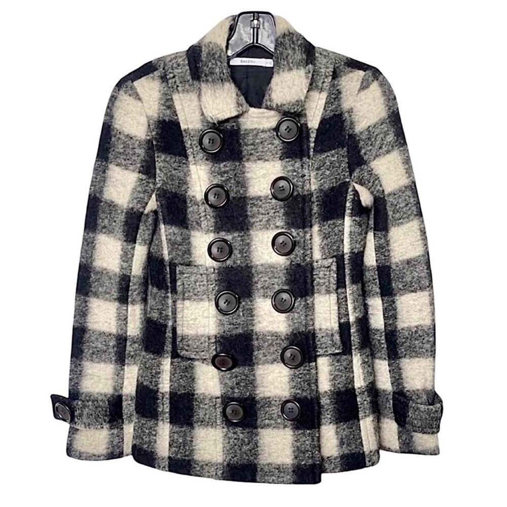 Bailey 44 Wool Blend Double Breasted Peacoat Small - Picture 8 of 8